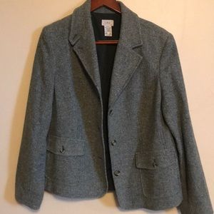 LL Bean wool blazer